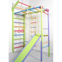 Drabinka gimnastyczna 3E SOSNA COLOR i LIANA MINI COLOR